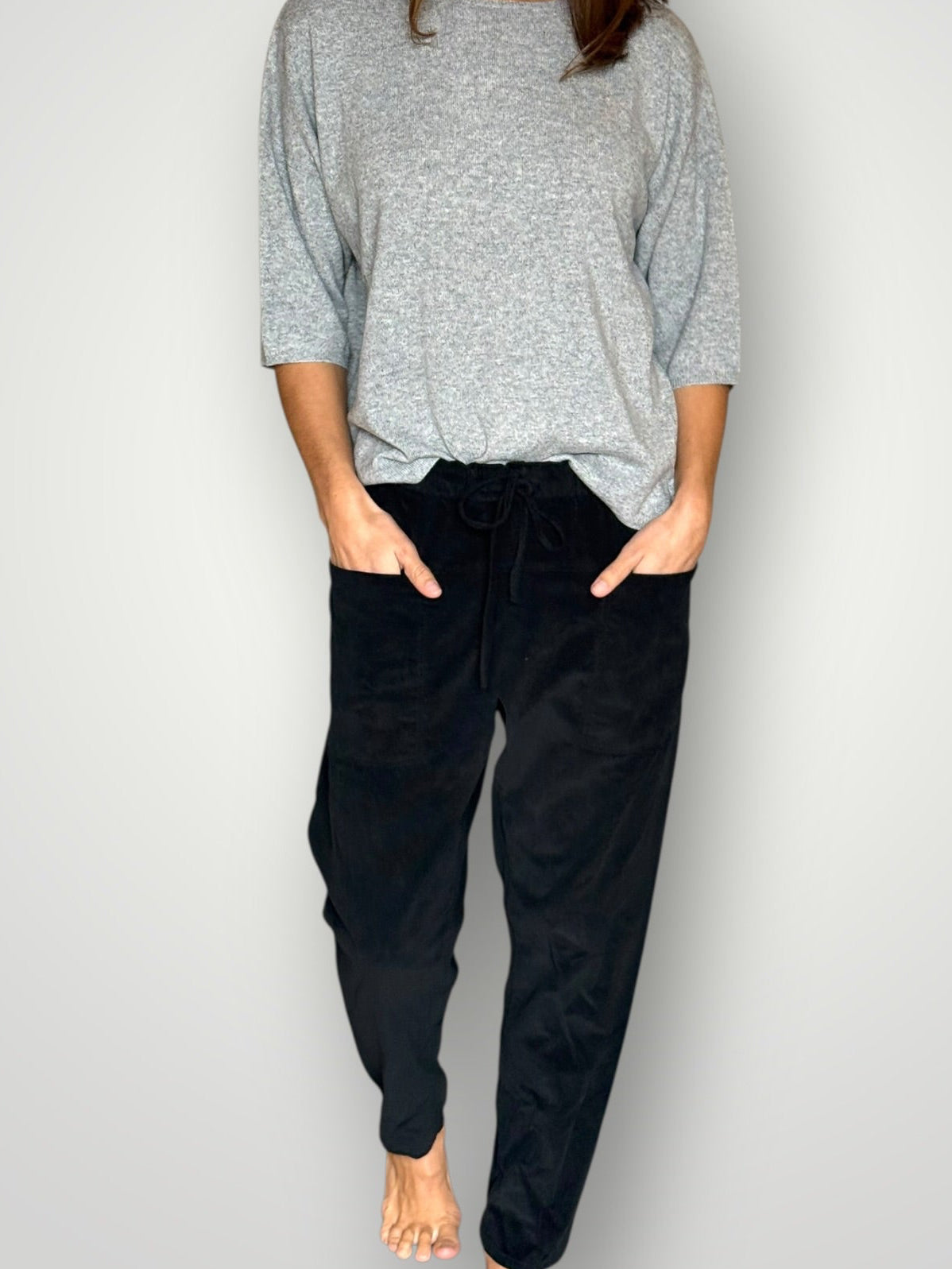 jessie pants - black cord Apparel