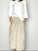 lana skirt-natural linen Apparel