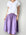 lola skirt - lilac linen Apparel