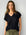 lara knit top - black cotton Apparel