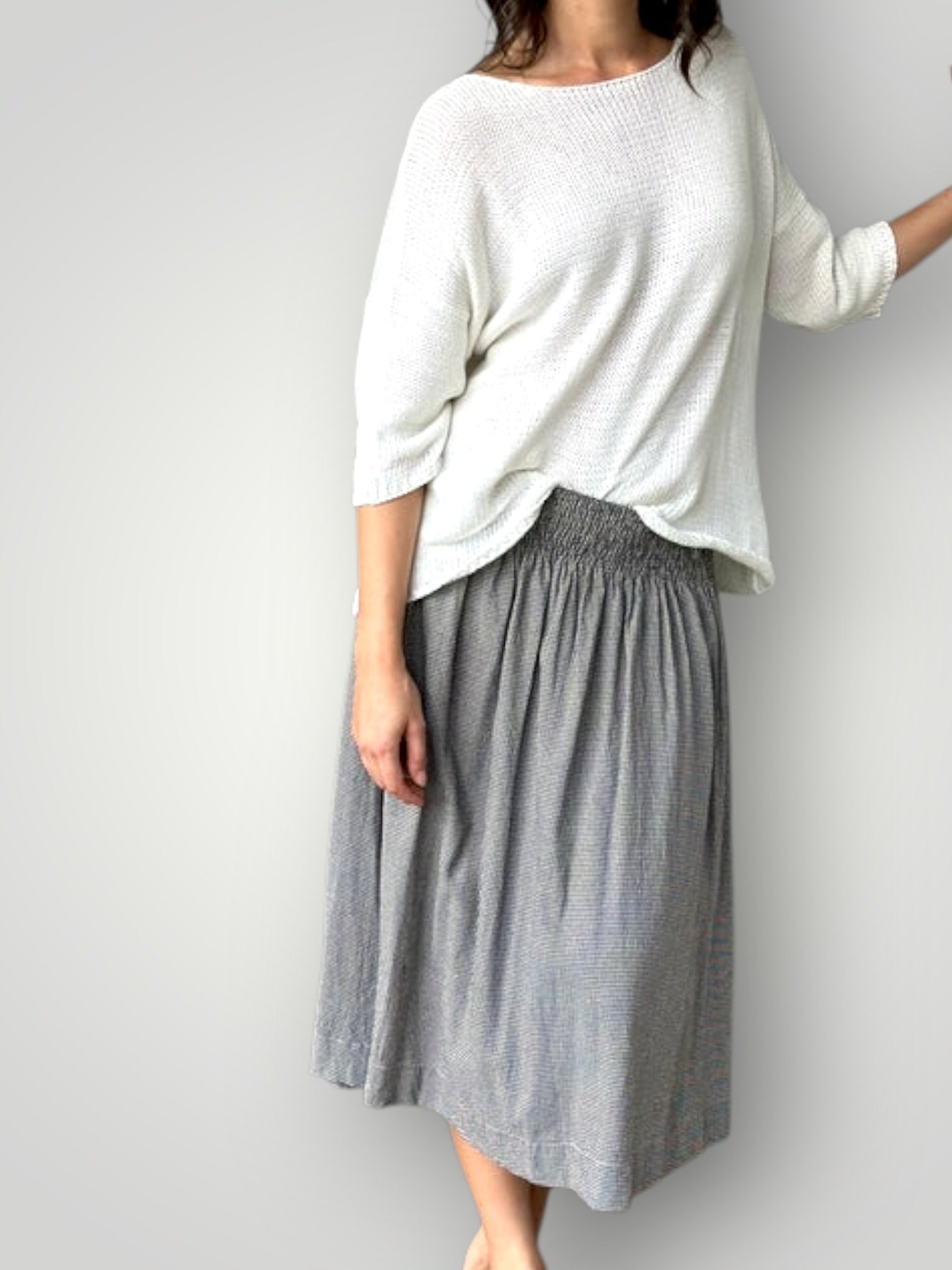 lola skirt - fine houndstooth Apparel