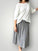 lola skirt - fine black houndstooth Apparel