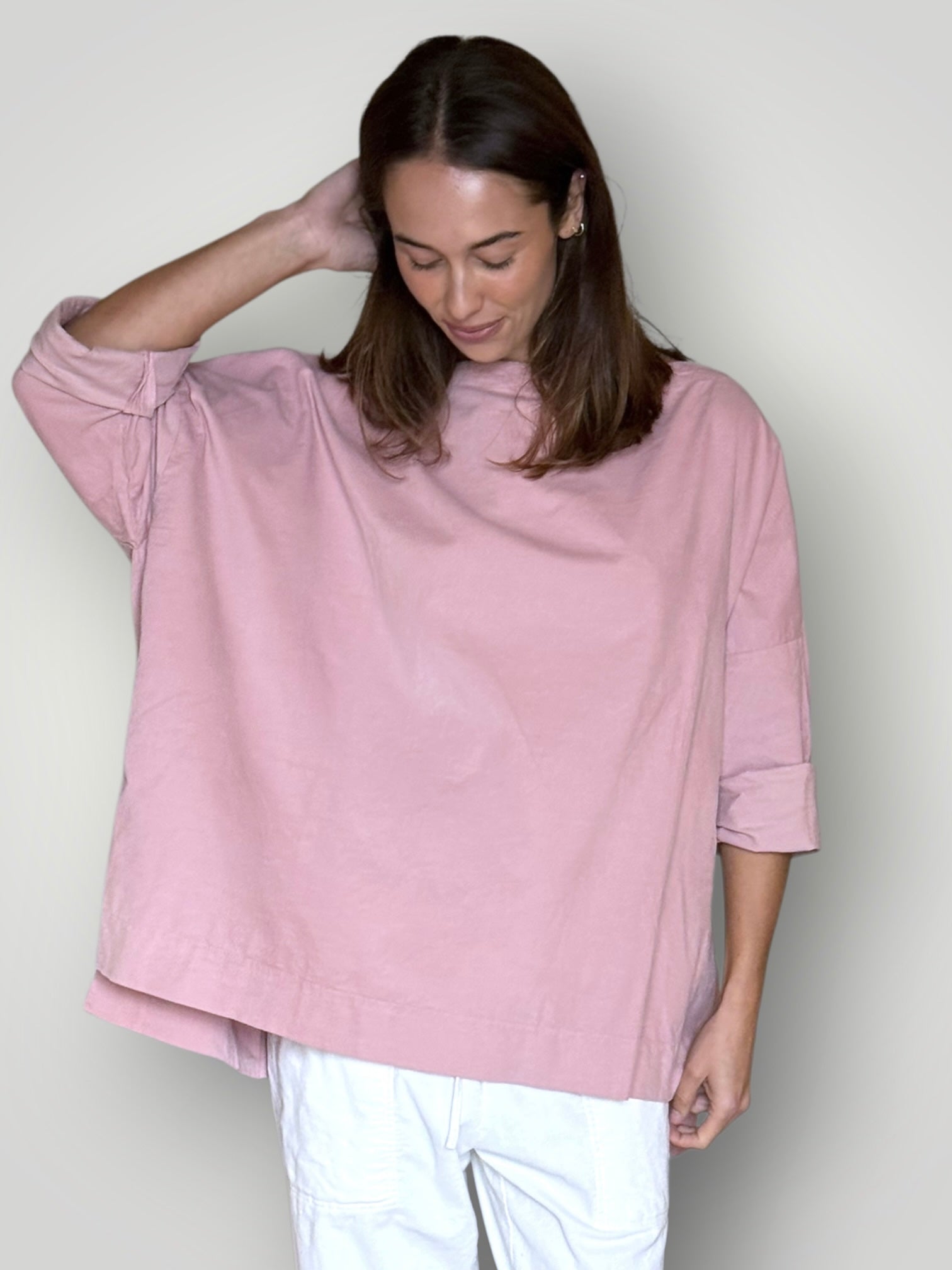 avril top -dusty pink cord Apparel
