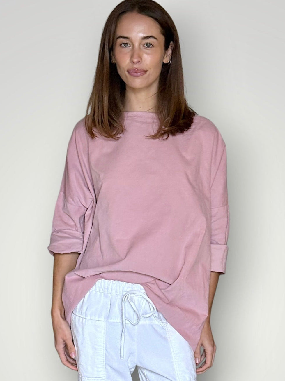 avril top -dusty pink cord Apparel