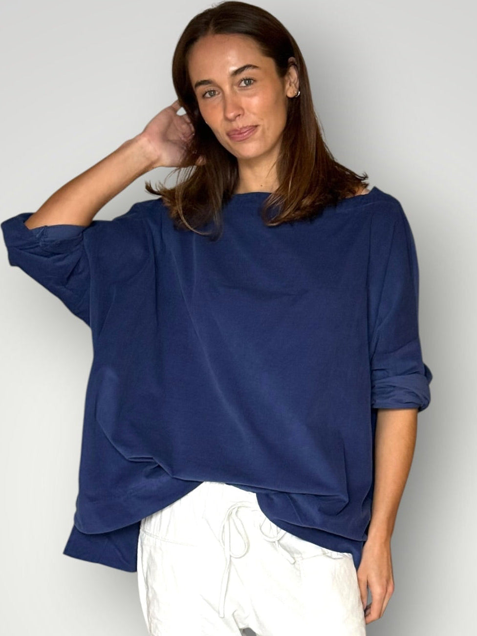 avril top - blue dusk cord Apparel