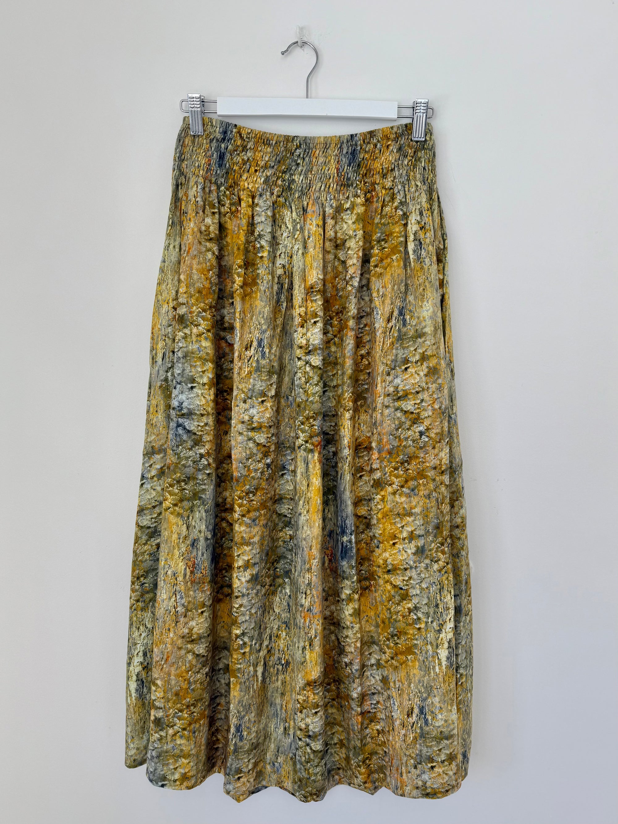 lulu skirt - golden water colours Apparel