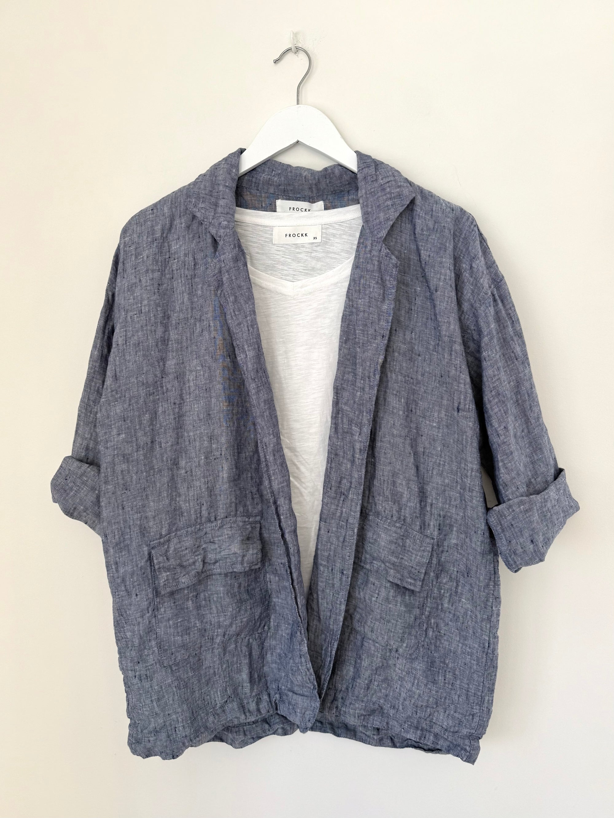 eden blazer - chambrey linen Shirts