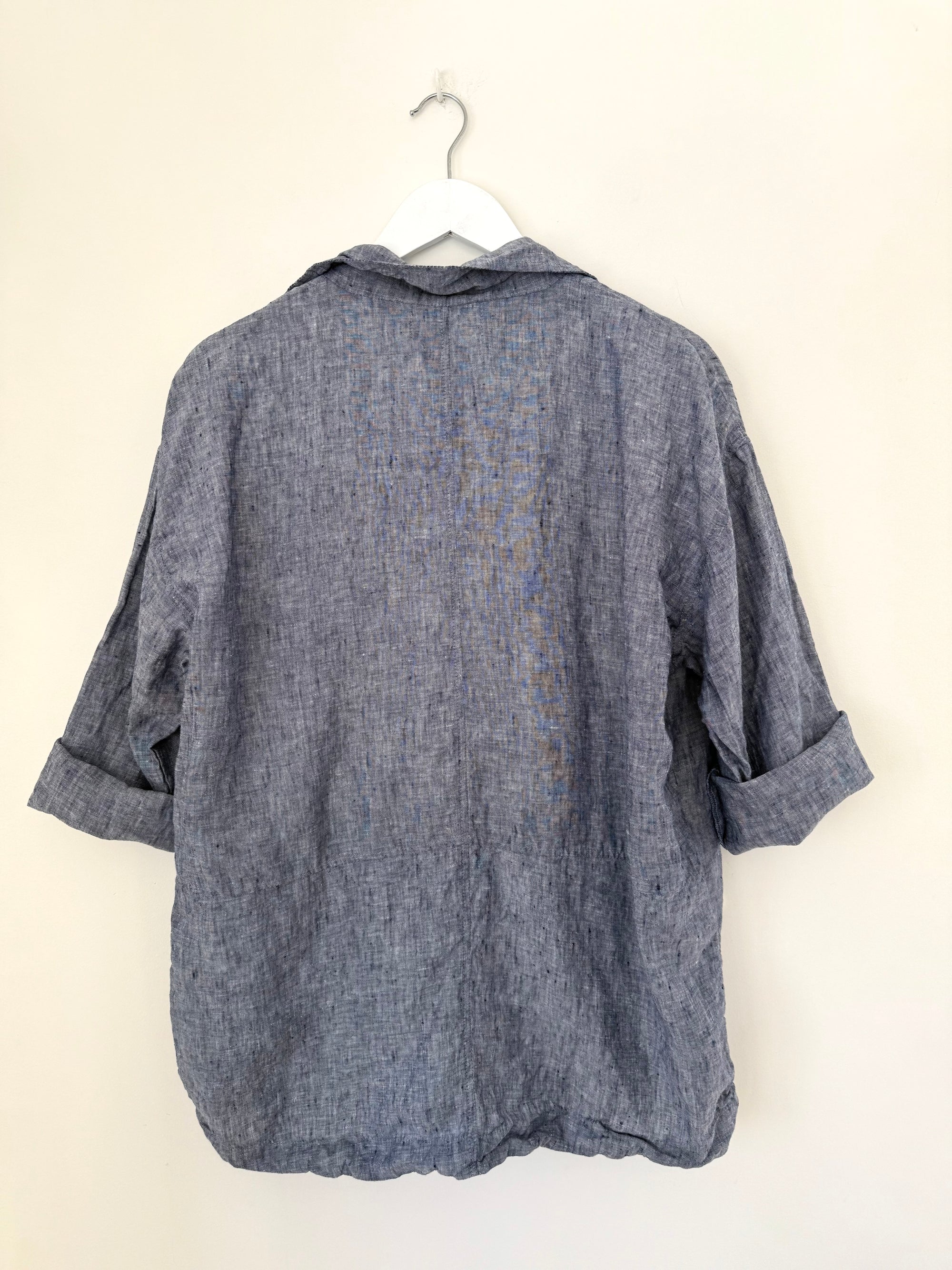 eden blazer - chambrey linen Shirts