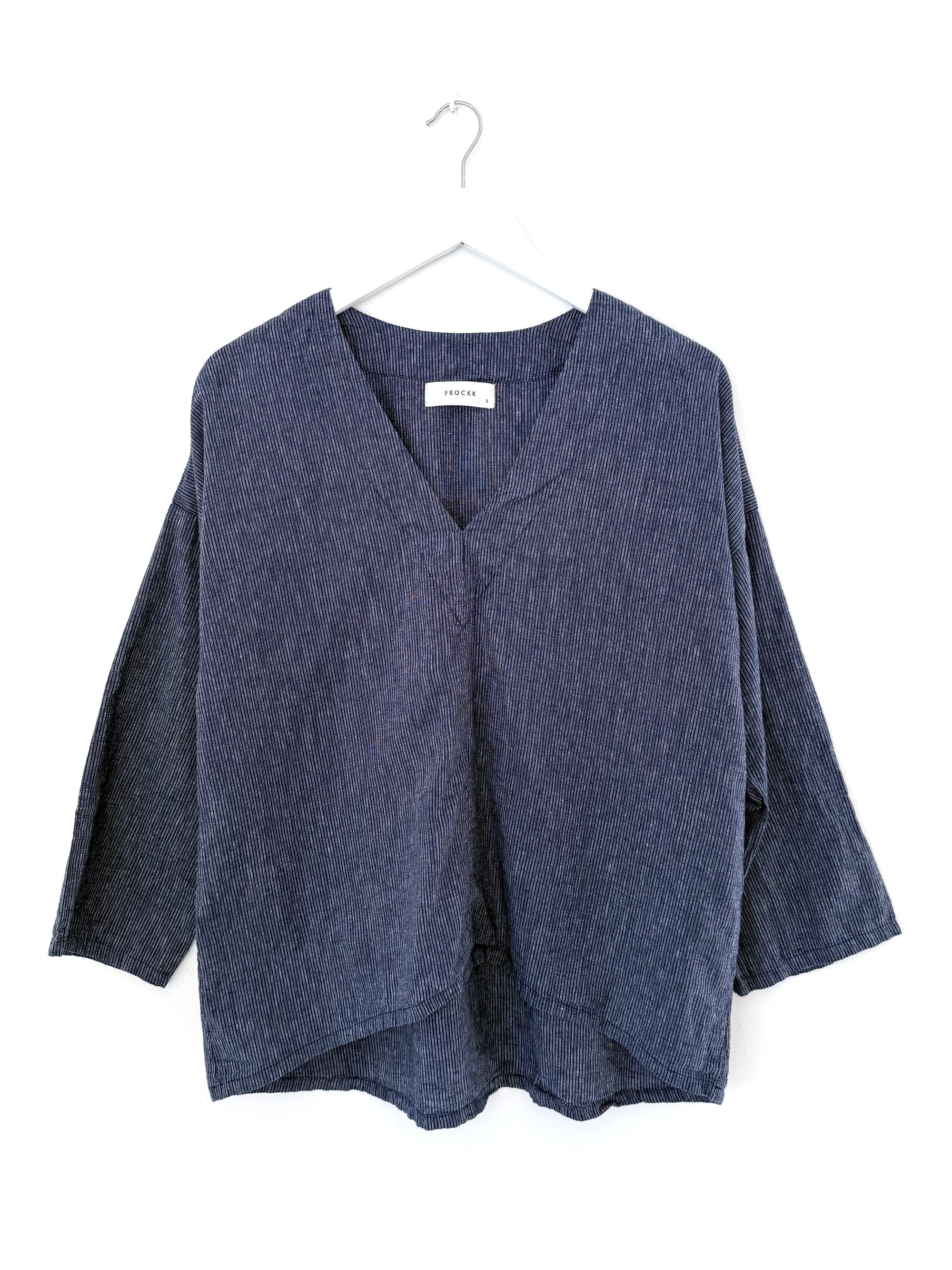 paige top - fine navy stripe Apparel