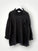 aiden oversized shirt - black linen Apparel