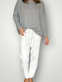 dylan pant-chalk twill cotton Apparel