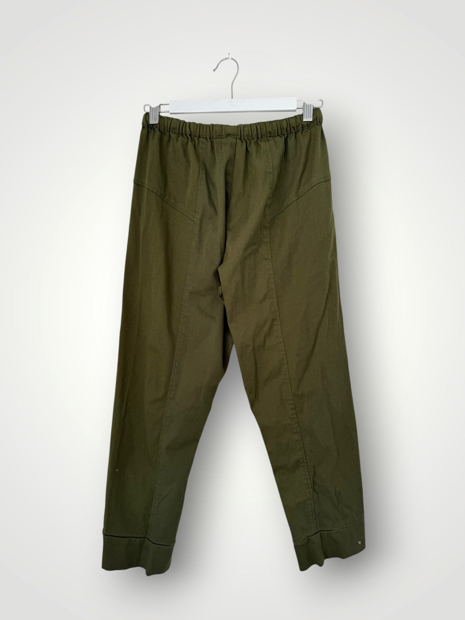 dylan pant-army cotton twill Apparel