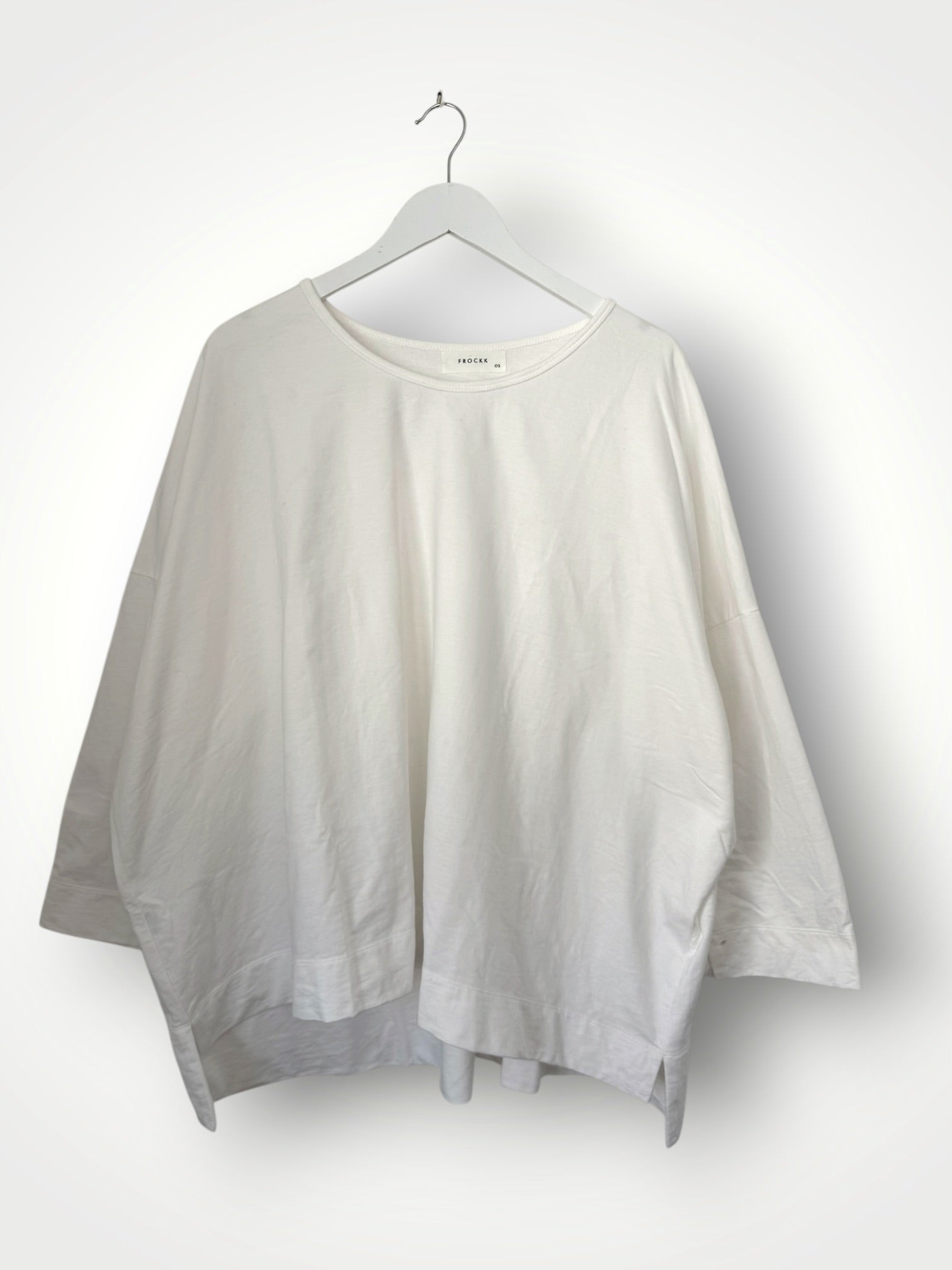 hunter top - white knit
