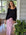 anthea skirt - dusty rose linen Apparel