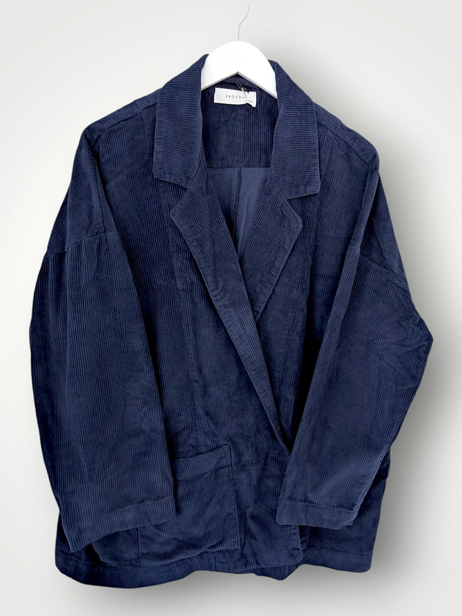 albert jacket -navy cord Shirts