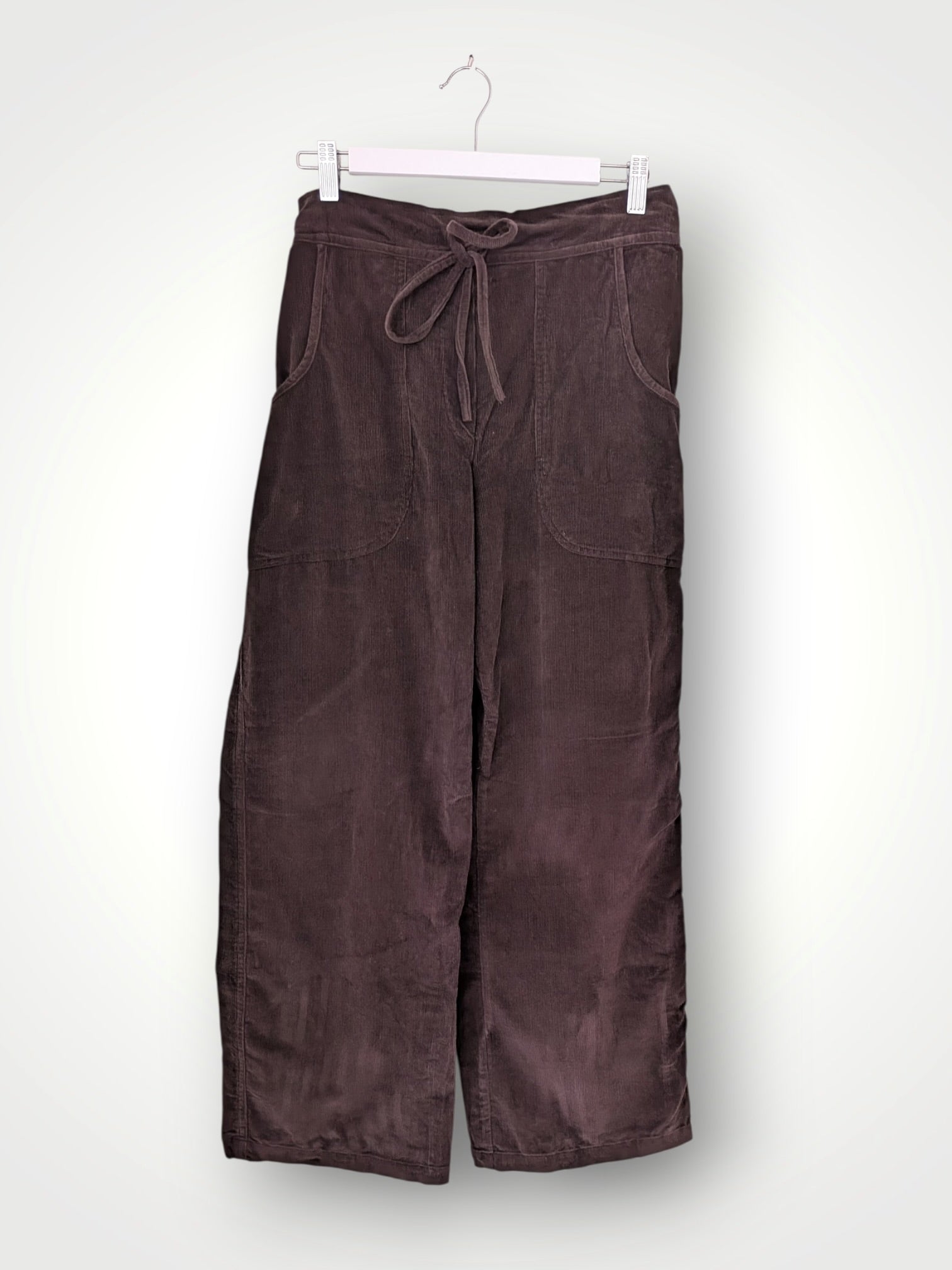 fleur straight leg pants - chocolate cord Apparel