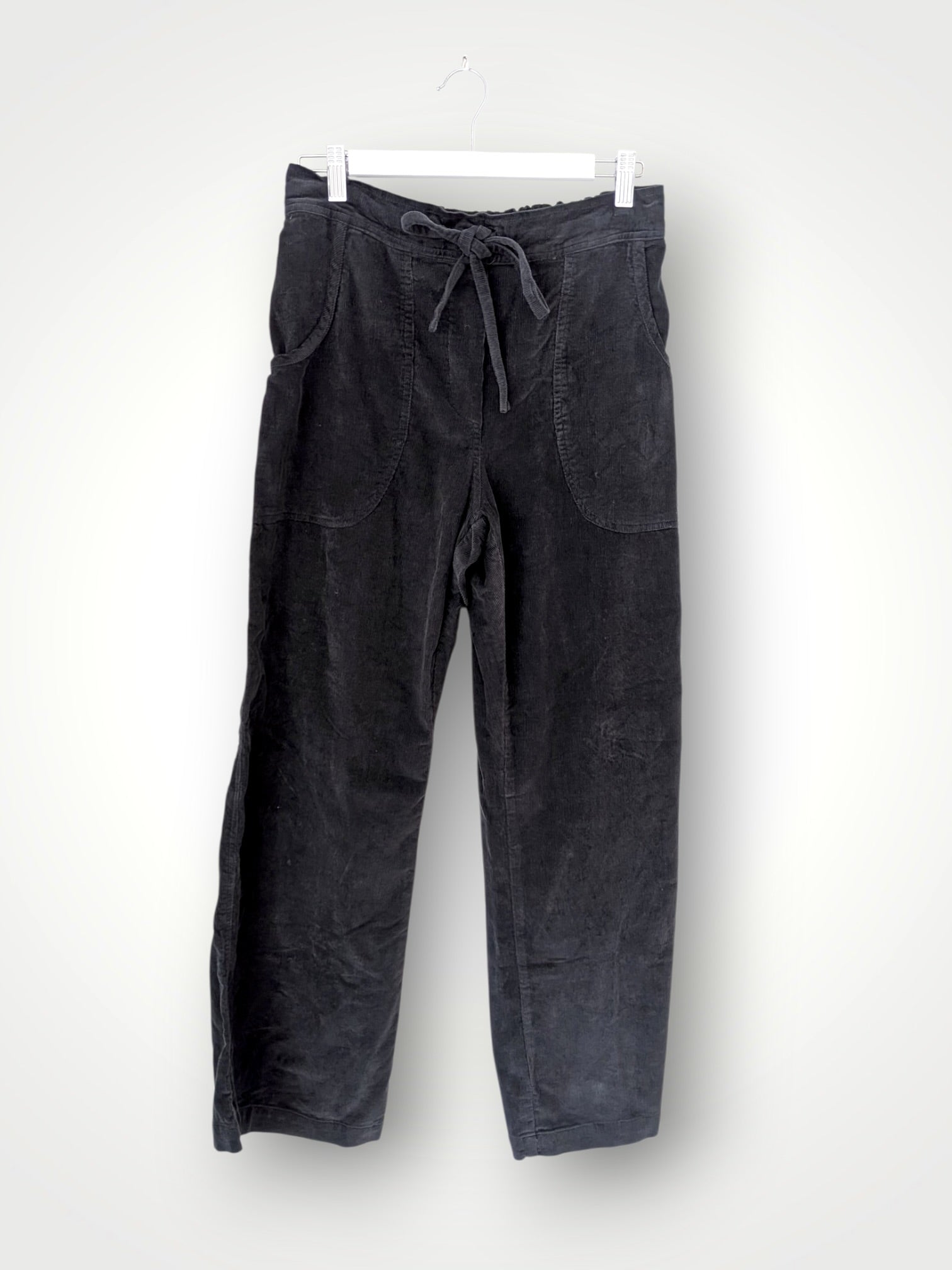 fleur straight leg pants - charcoal cord Apparel