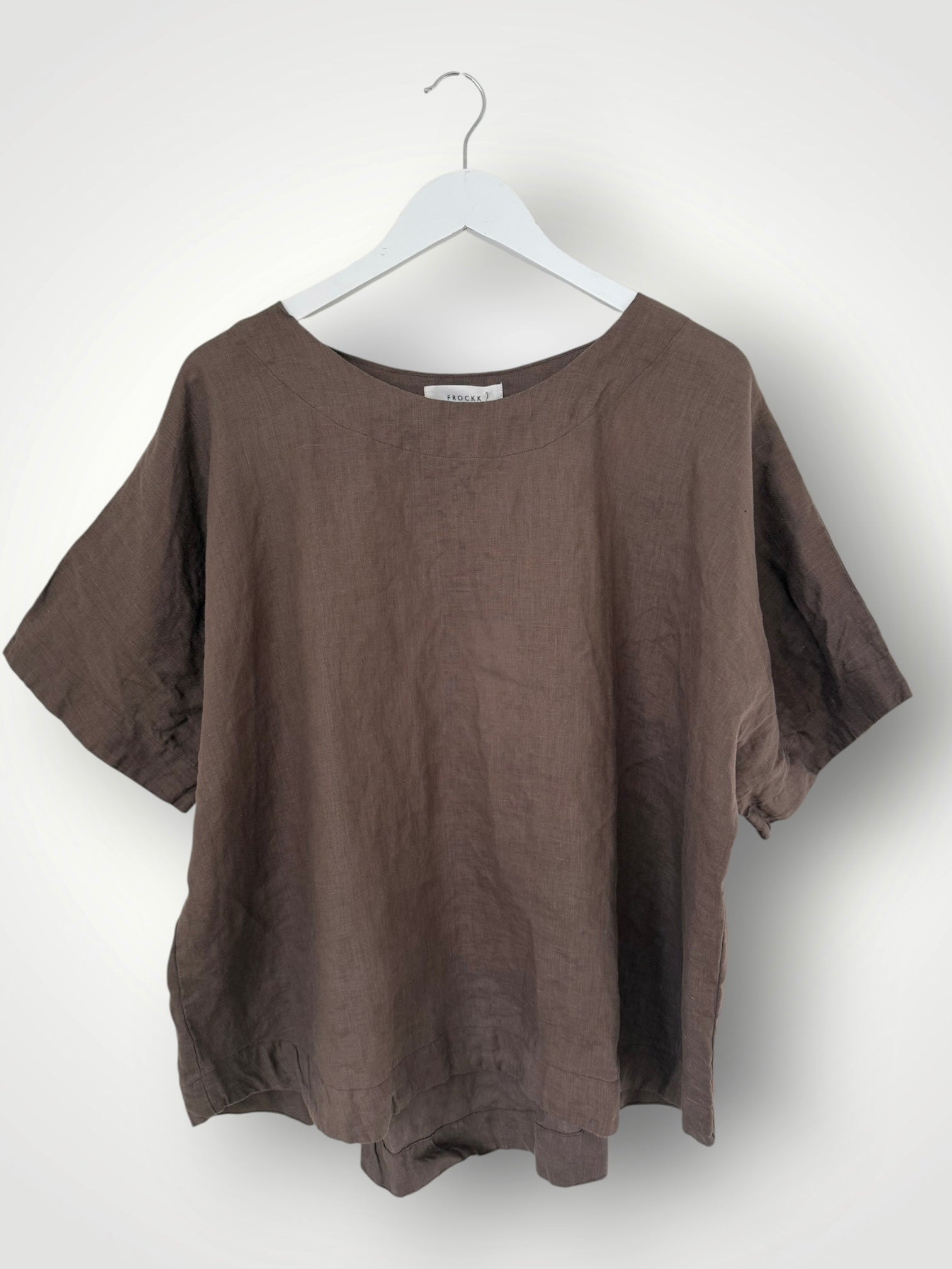 mia top - soil linen Apparel