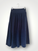 lulu skirt - navy cord Apparel
