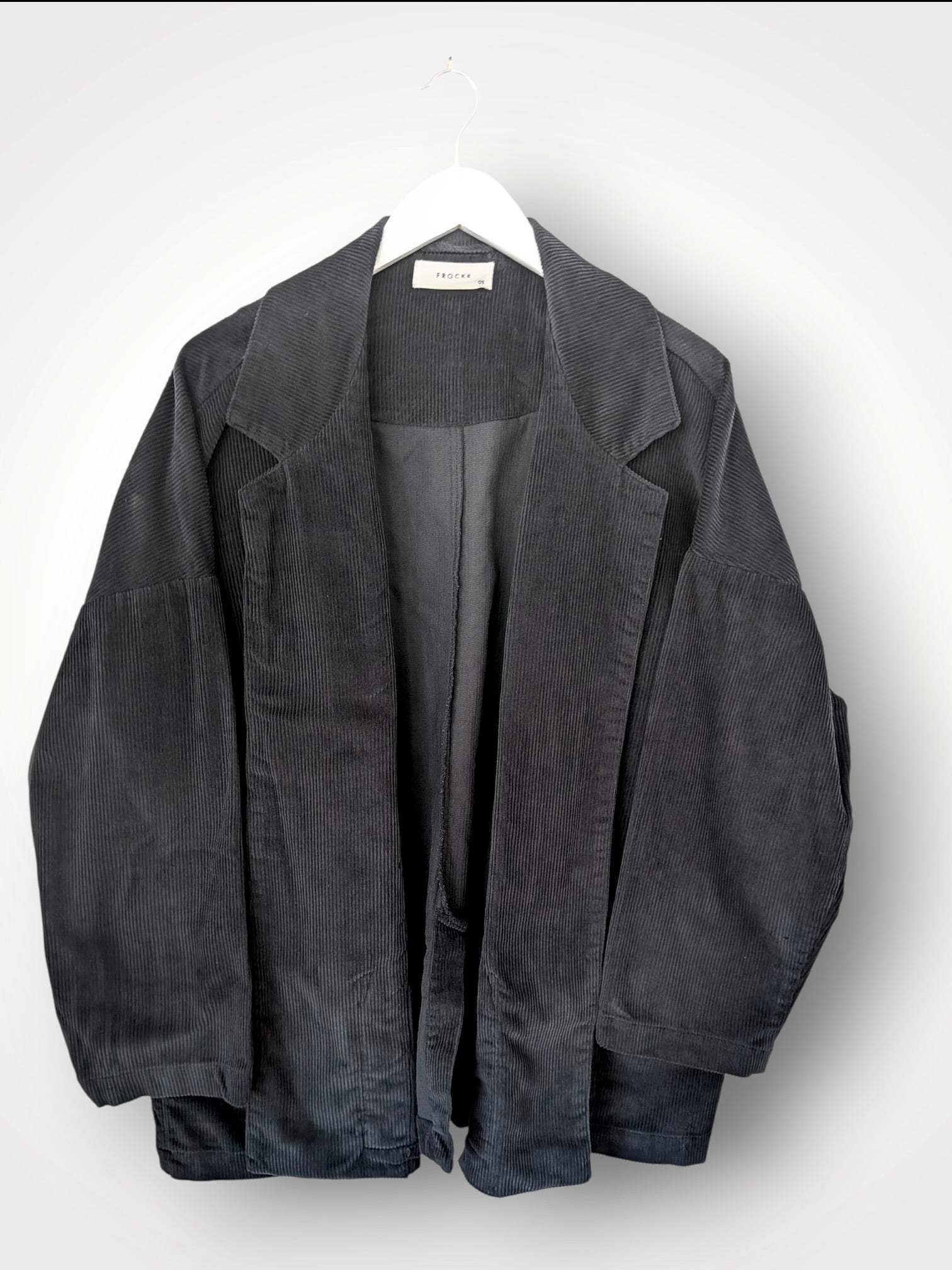 albert jacket - charcoal cord Shirts