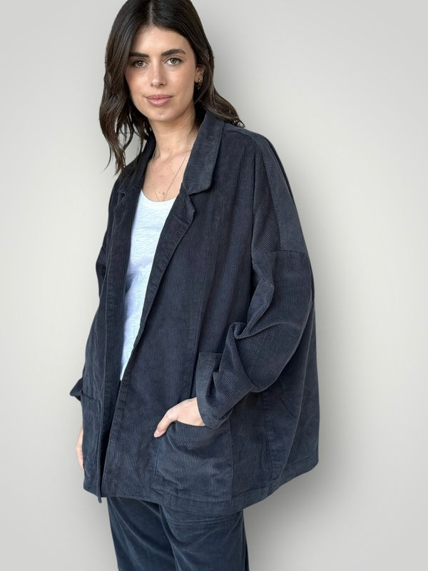 albert jacket - charcoal cord Shirts