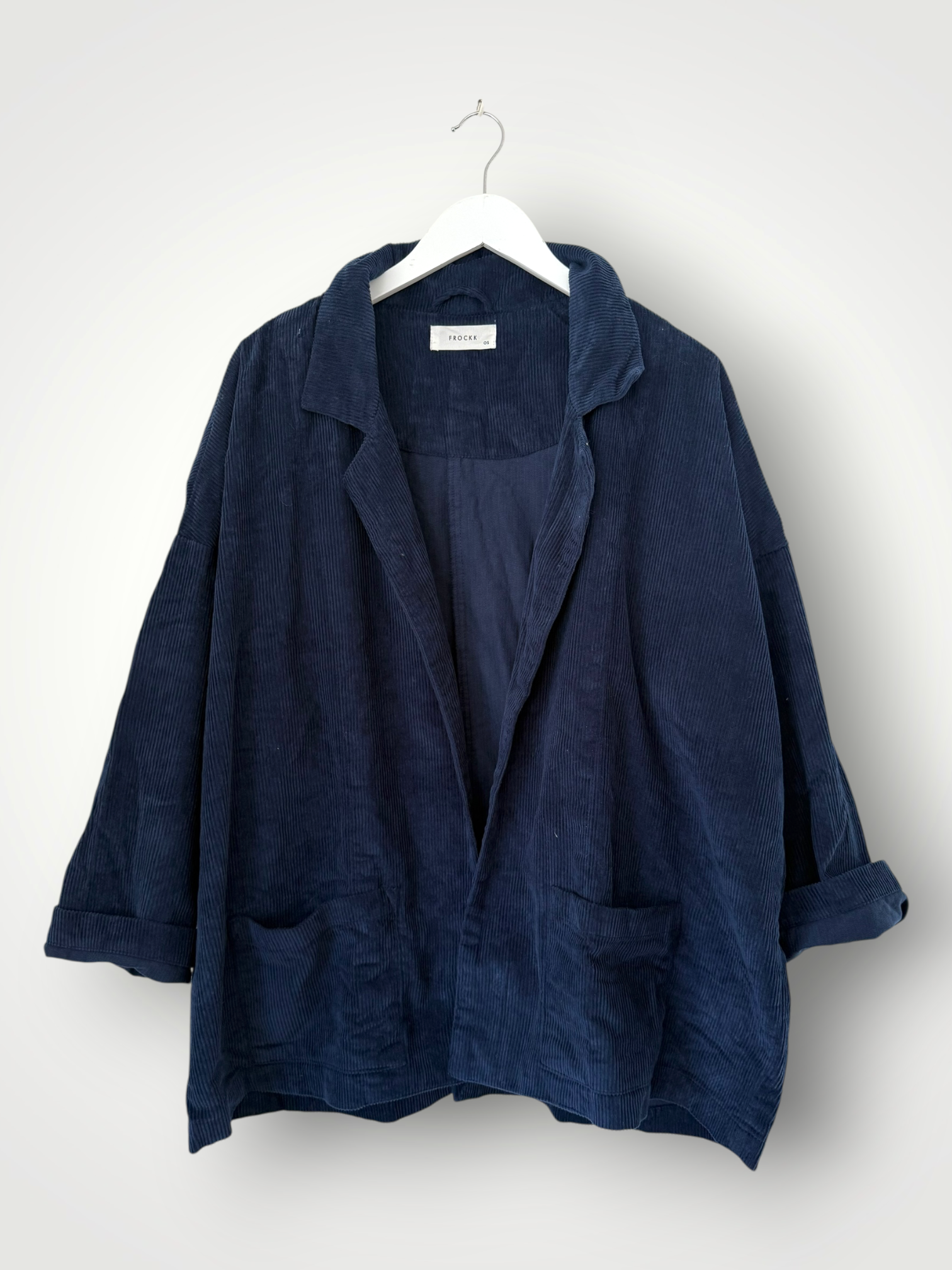 albert jacket -navy cord Shirts