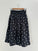 lola skirt - charcoal spot linen Apparel  