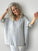 boyfriend v cashmere knit -soft grey Apparel