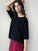 alexia cashmere top-black General