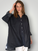 aiden oversized shirt -charcoal cord Apparel
