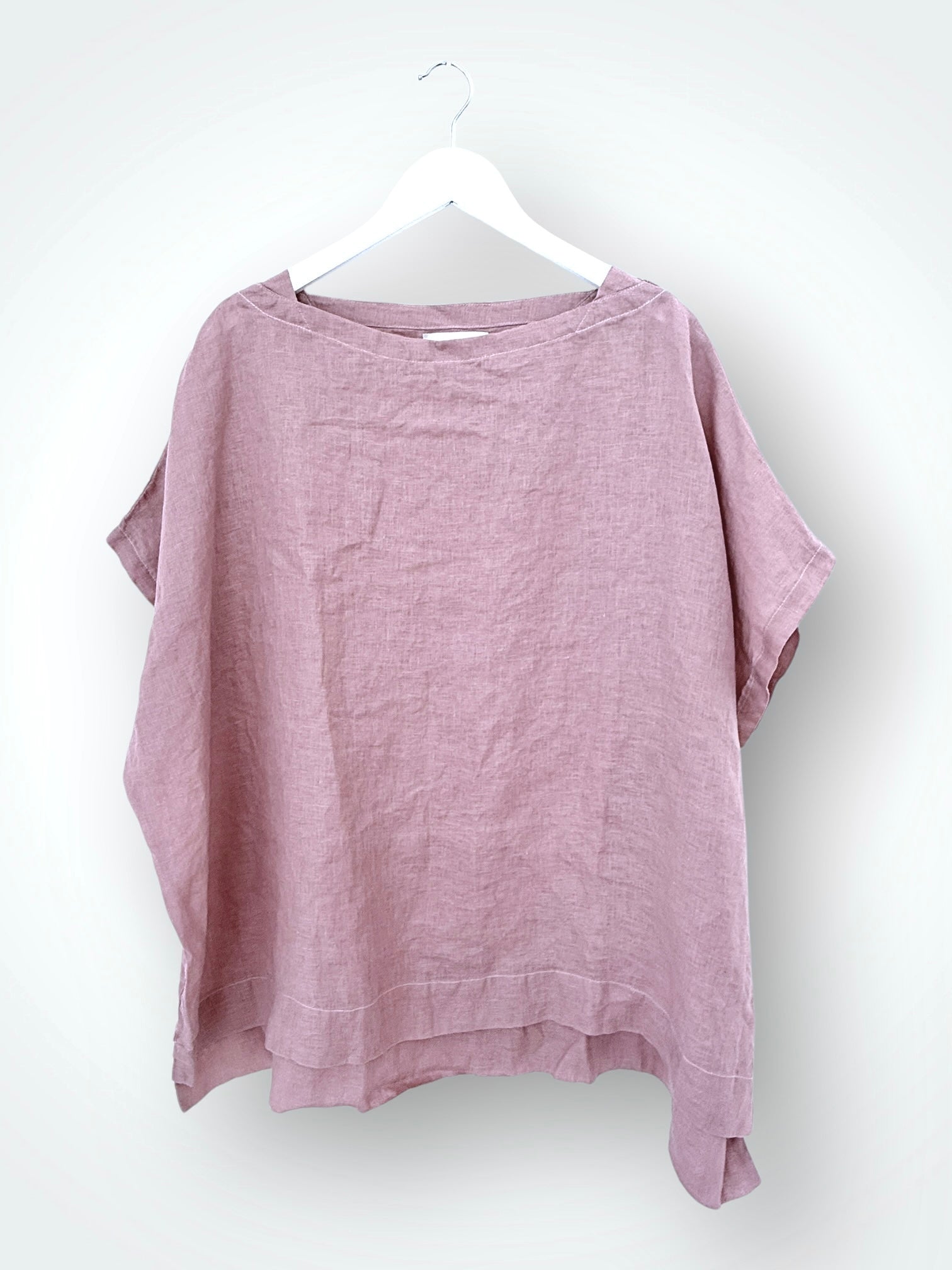 sammy top -dusty rose linen Apparel