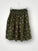 zoe skirt - dark olive spot linen Apparel