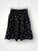 zoe skirt - black spot linen Apparel