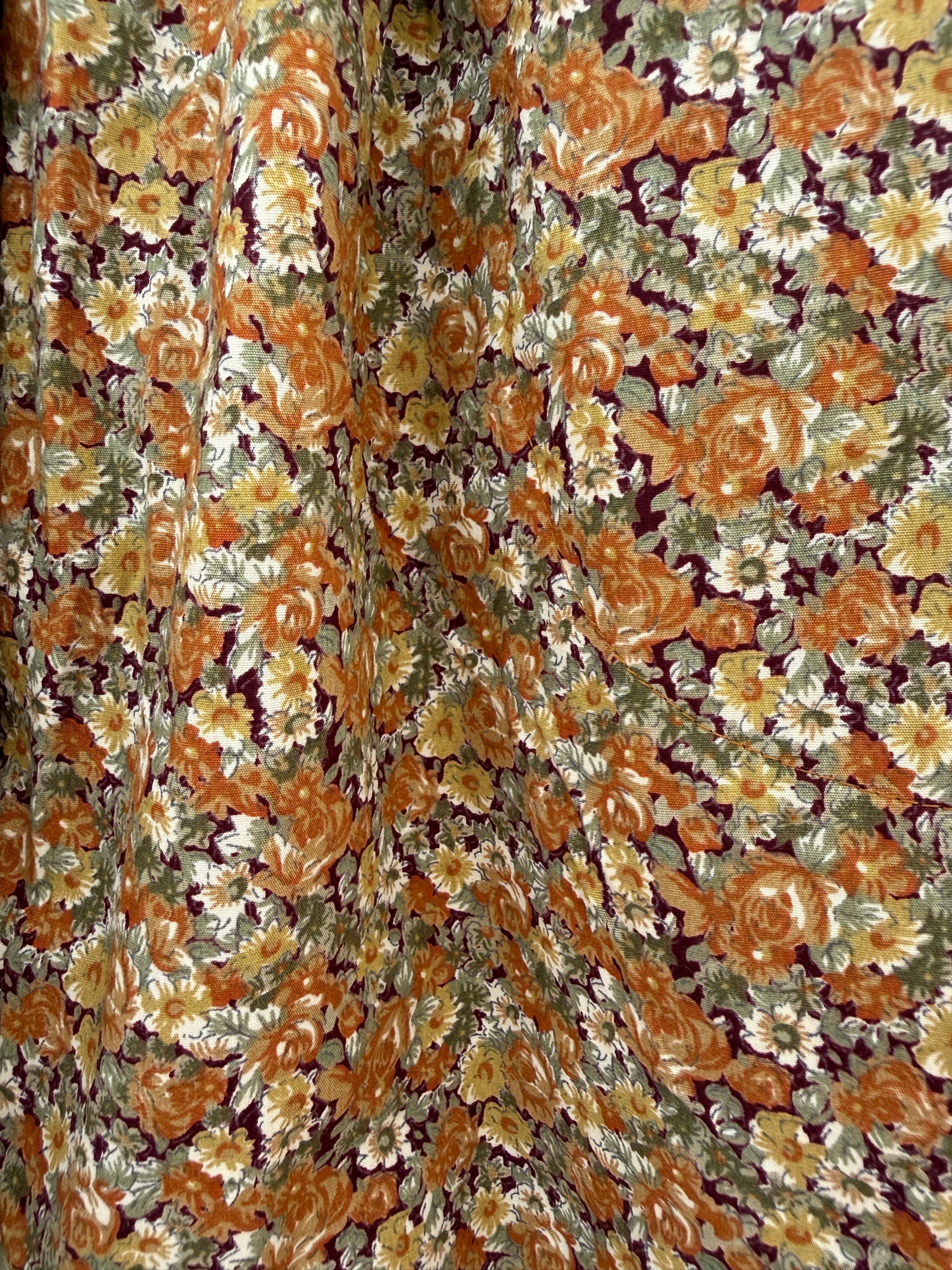 zoe skirt - ditzy floral cotton Apparel