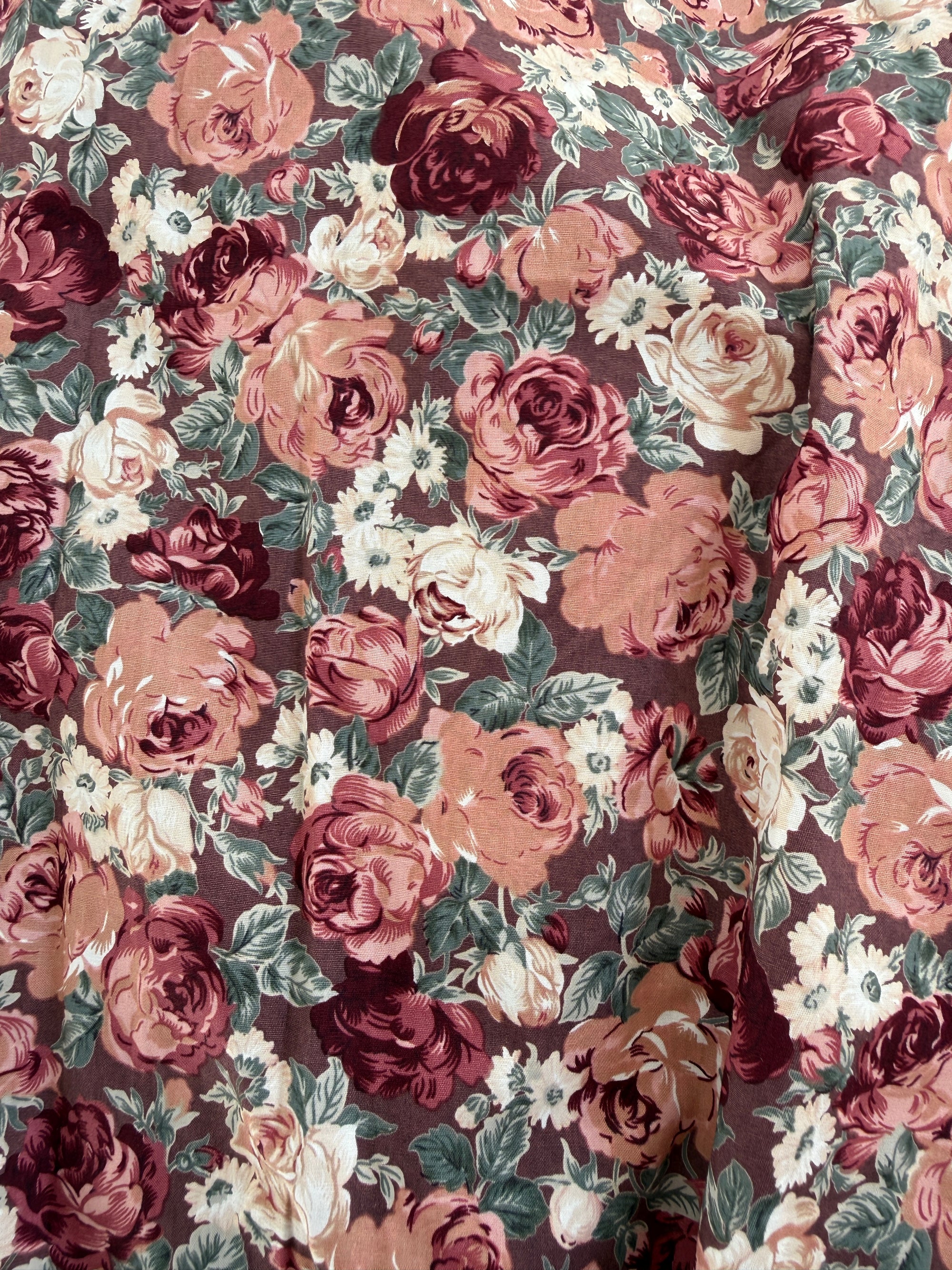 lola skirt - antique fall rose cotton Apparel