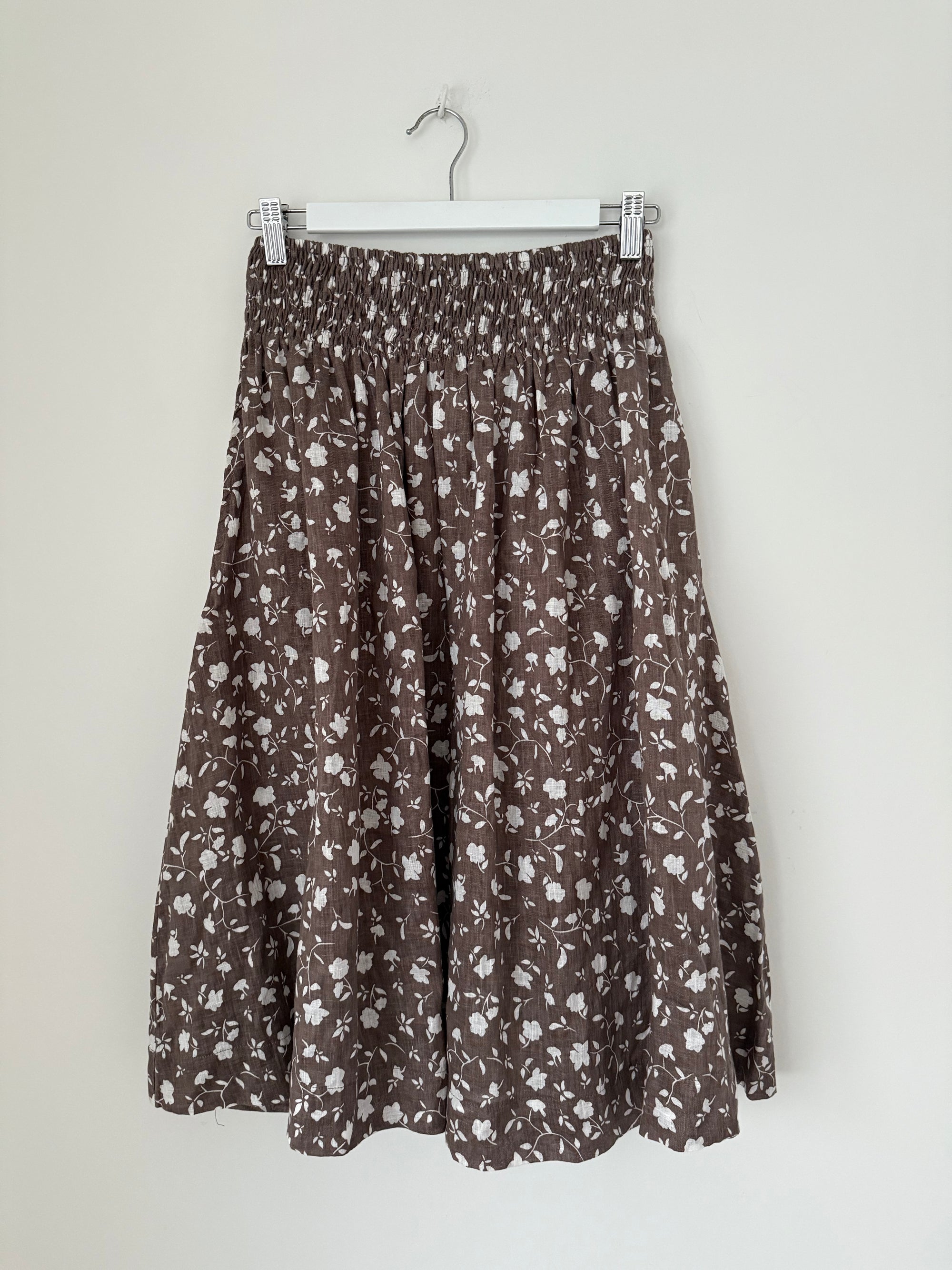 lola skirt - soil floral Apparel