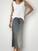 anthea skirt - charcoal chambrey linen Apparel