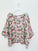 lydia top - flower garden Apparel