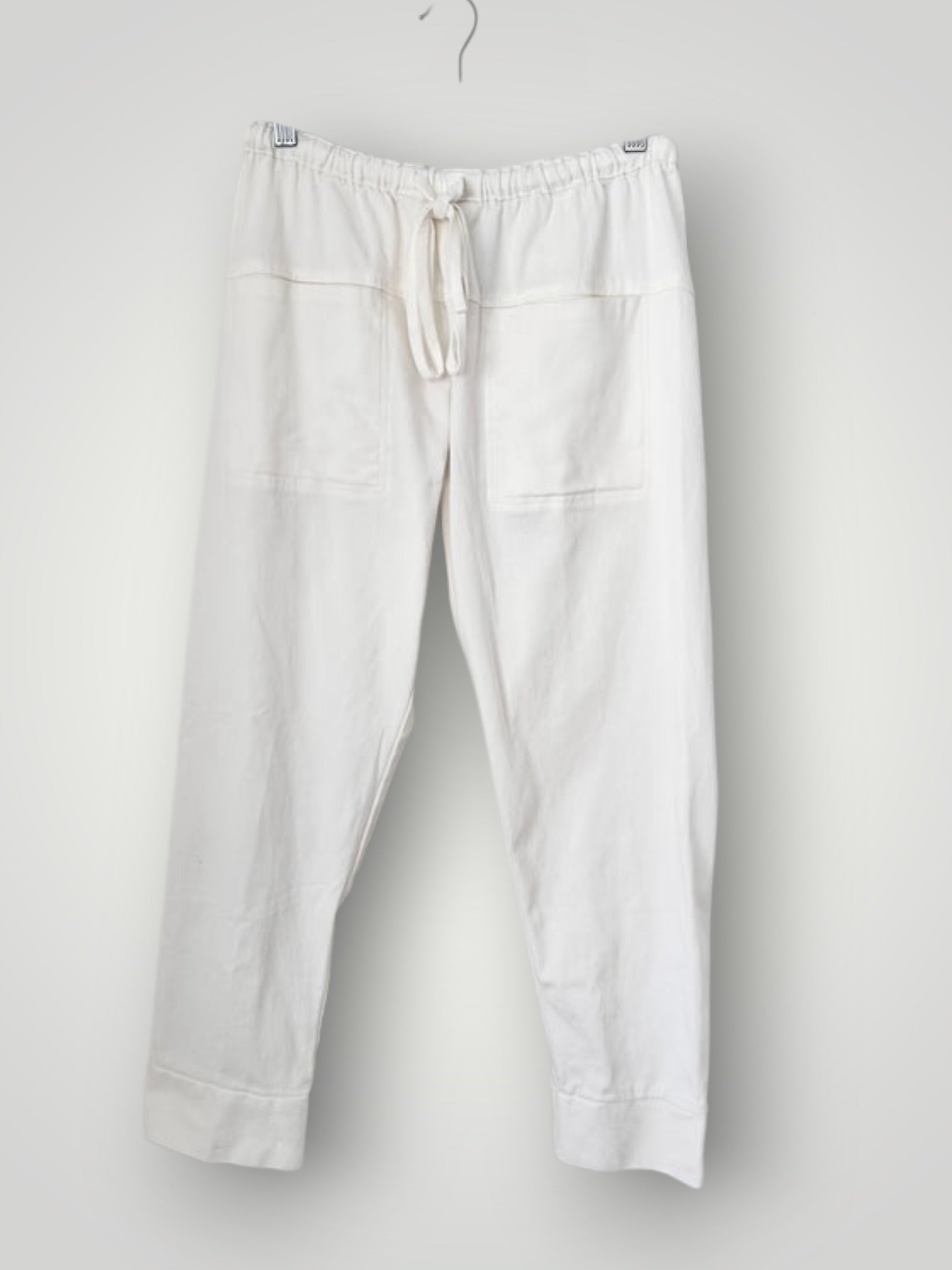 dylan pant-chalk twill cotton Apparel