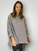 avril top - eggplant stripe linen Apparel
