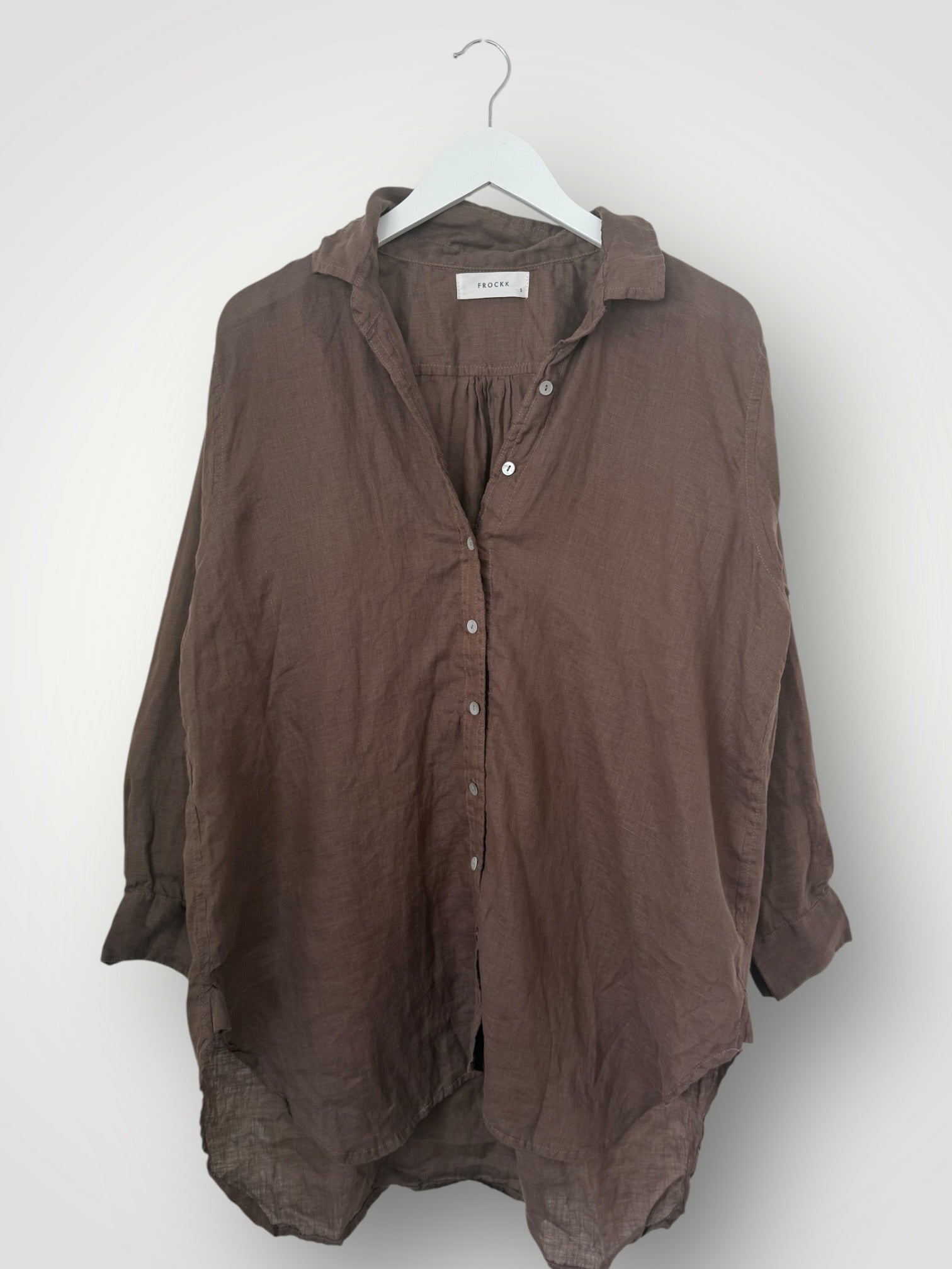 skyla shirt - soil linen Apparel