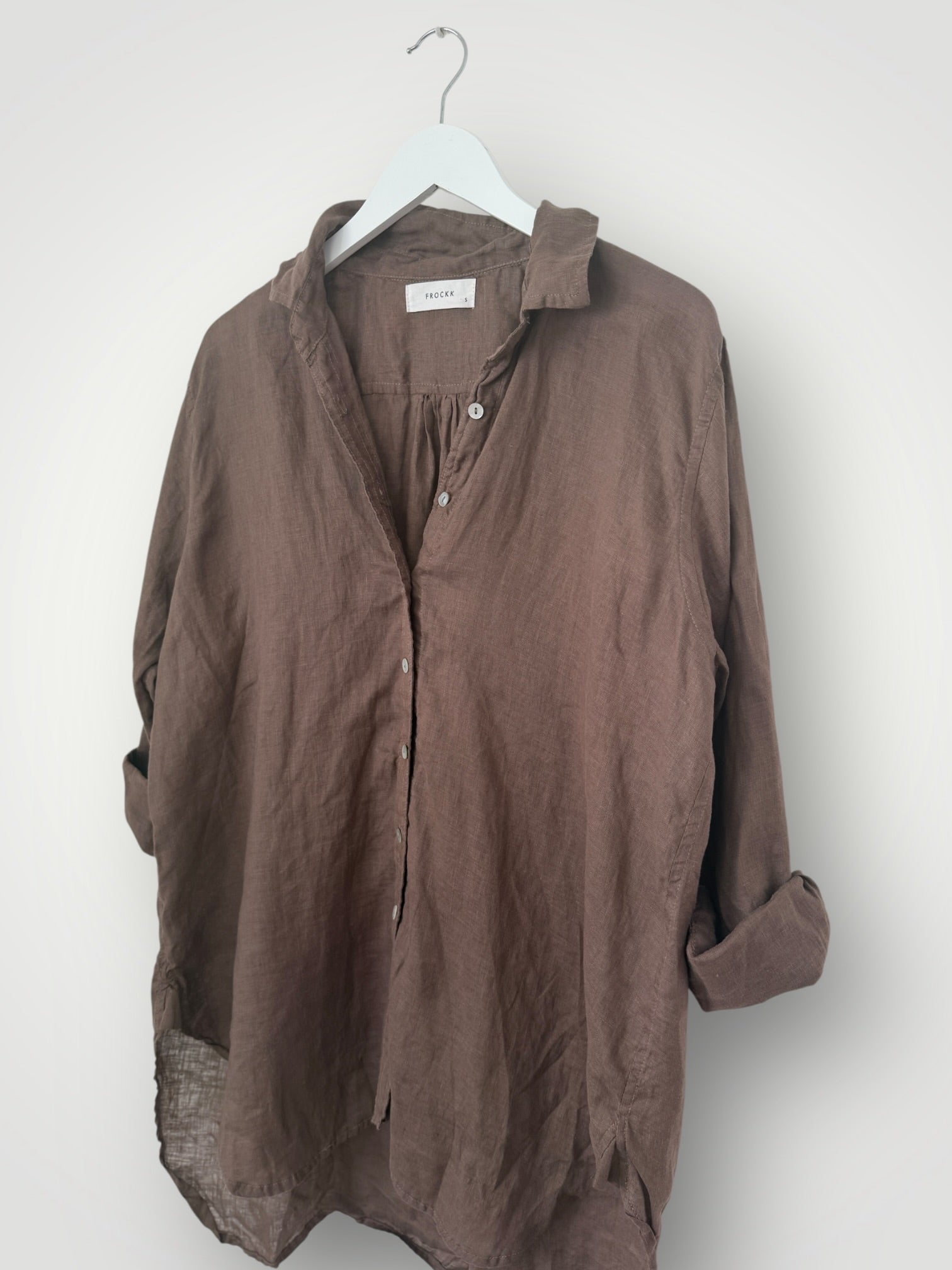 skyla shirt - soil linen Apparel
