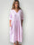 paige dress - pink stripe cotton Apparel
