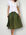 lola skirt - moss linen Apparel