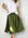 lola skirt - moss linen Apparel
