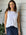 vera tank - white cotton Apparel  