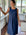 becky dress - navy linen Apparel  
