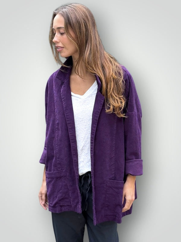 albert jacket -eggplant cord Shirts