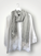 soft neck scarf-grey stripe Apparel