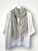 soft neck scarf-grey/off white stripe Apparel